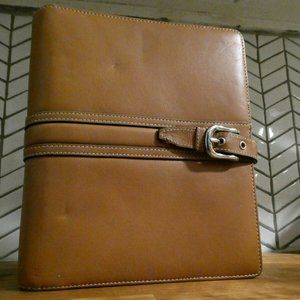 Franklin Covey  Leather Planner RARE HOLE PUNCH